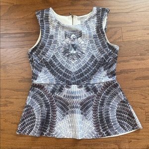 H&M-sleeveless top, back zipper